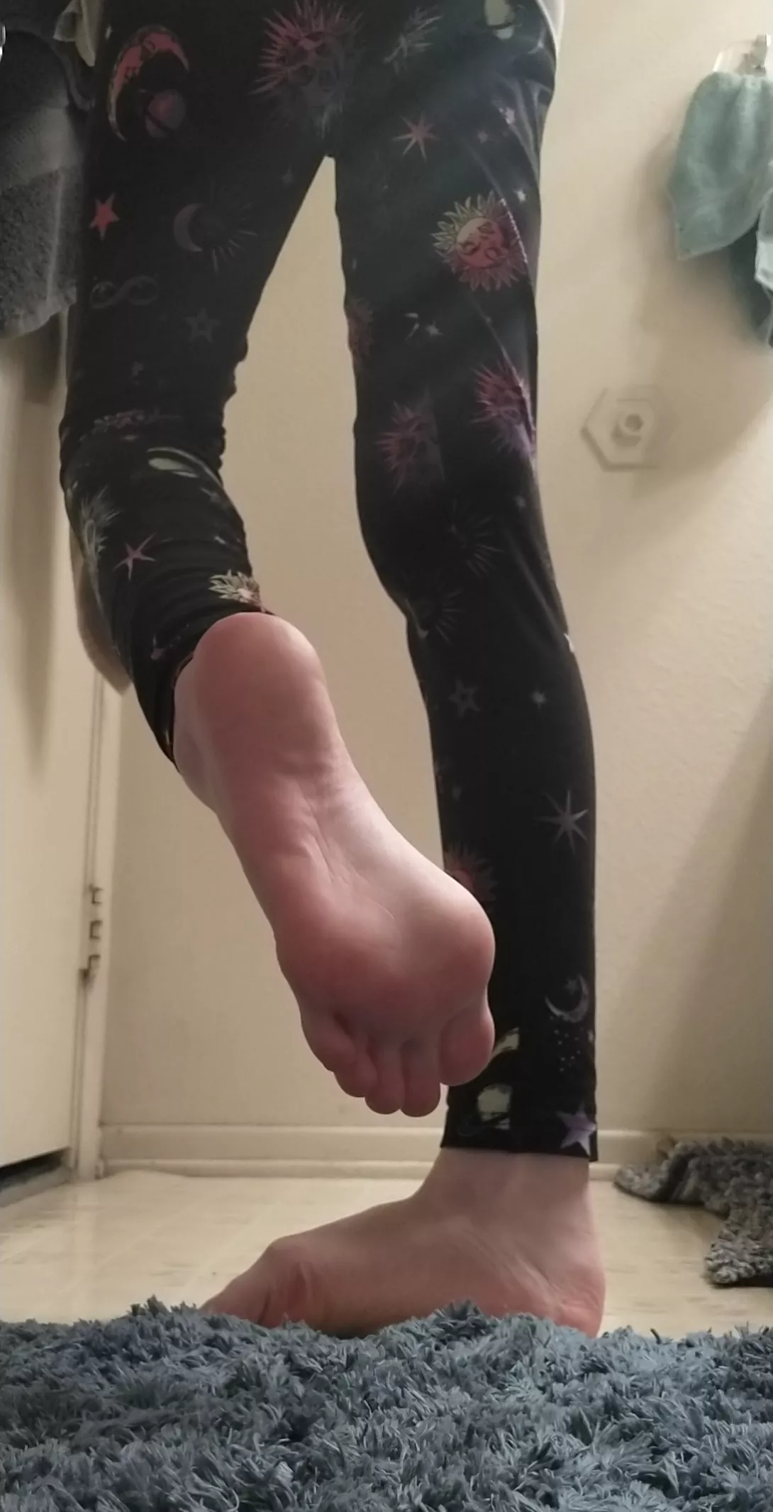 Soles and my foot being... Weird lmao posted by feetiecutie