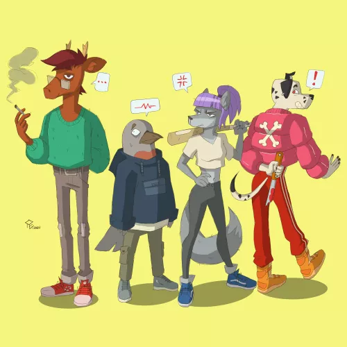 Some characters sketches I did some days ago, I hope you like them! (Art by me) by Papauteo