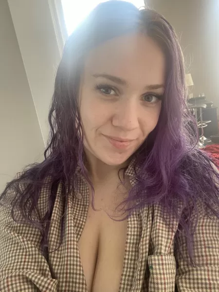 Some cleavage in this cute little selfie today. What do y’all think? by butterflybbybre