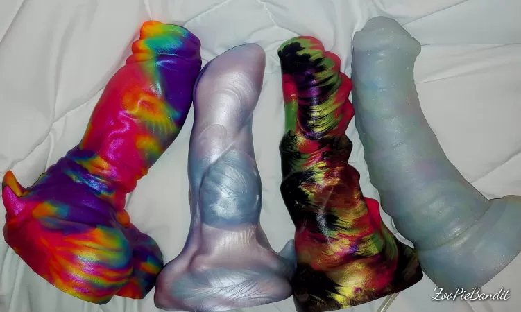 Some days I miss the toy(s) I was after in a drop and the only way to comfort myself is by having a good play time with the toys I already own🤗💖 by ZooPieBandit