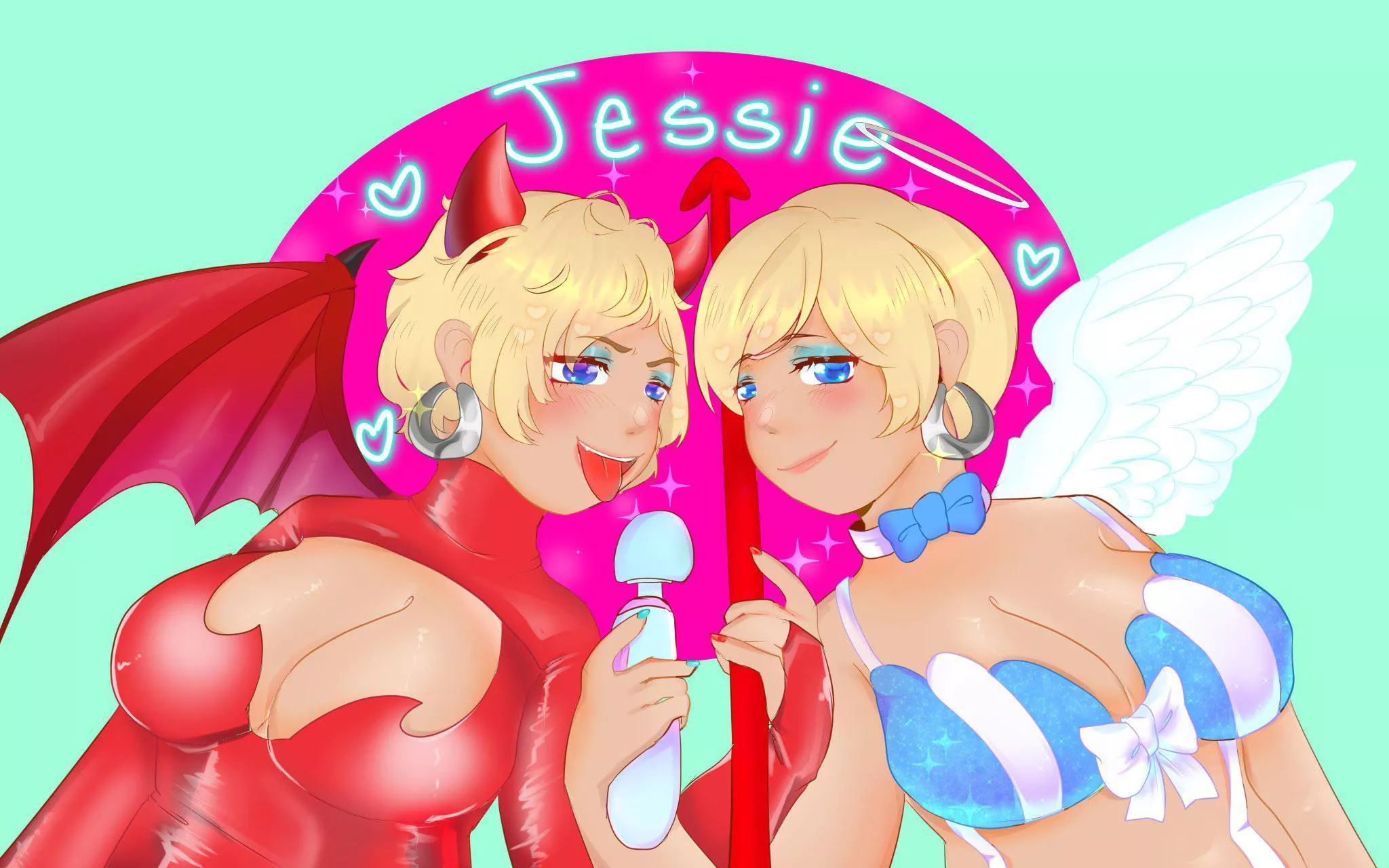 Some fanart :3 Really wanted to draw Jessie her outfits pop offfff! posted by sweetiepooper