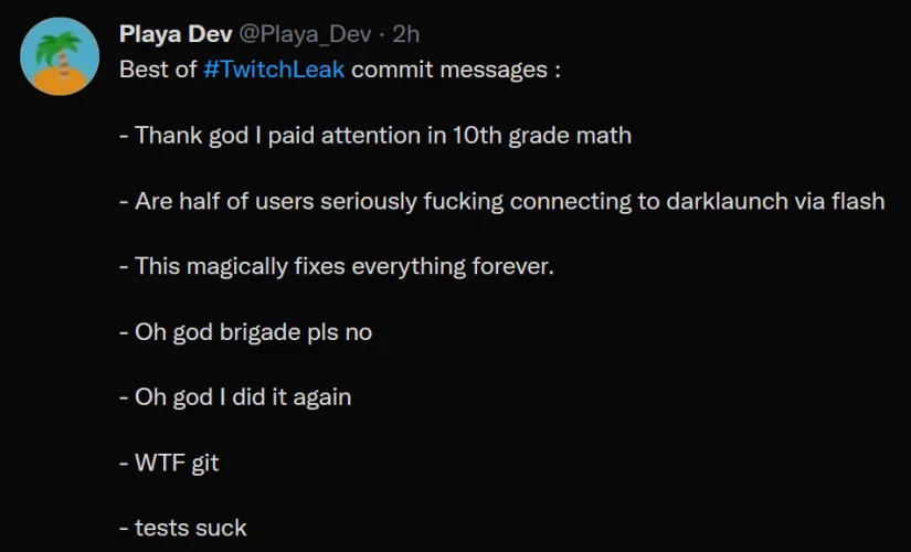 Some fun developer commentaries from the code leak by BaguetteOmelette