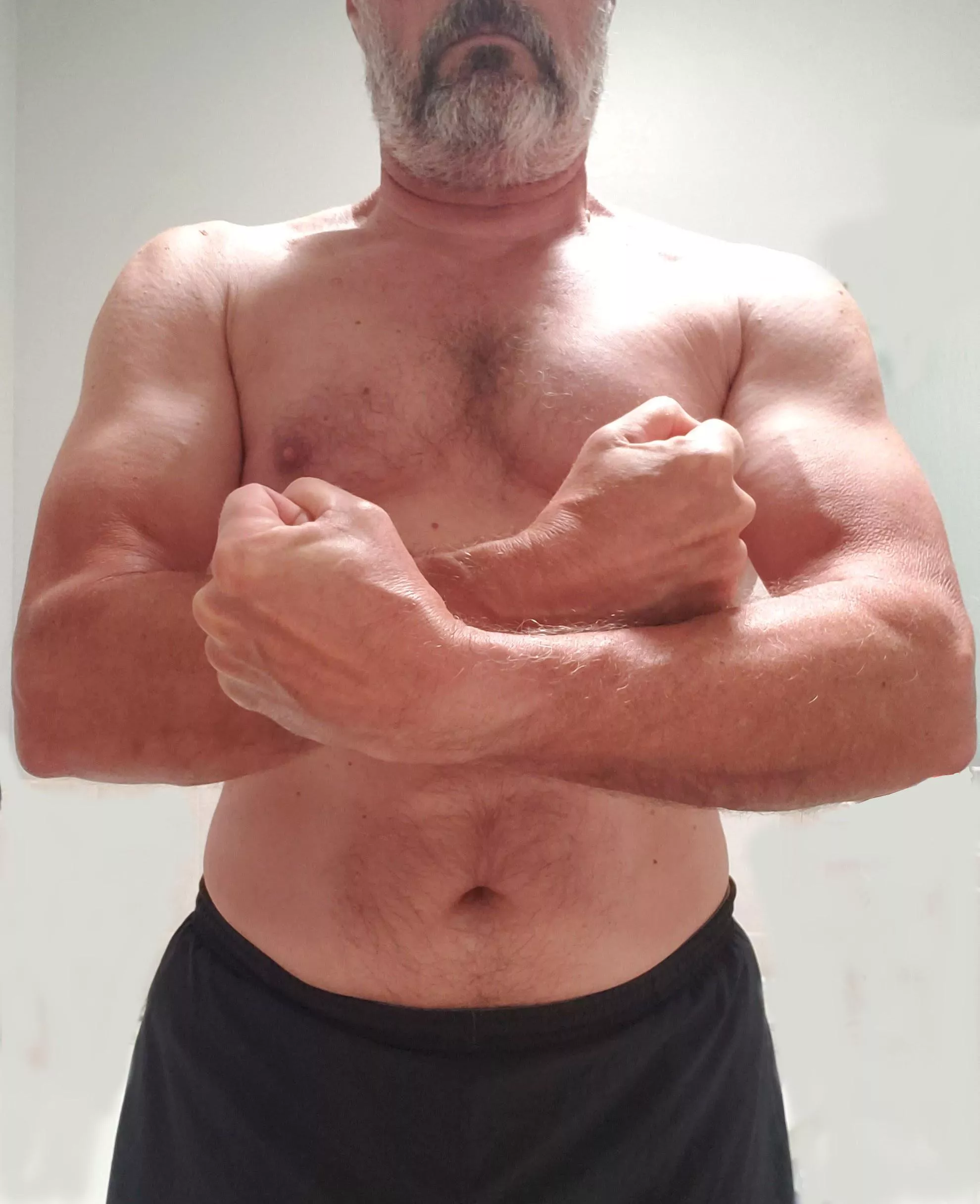 Some gray beard forearm. 😊 posted by javawriter