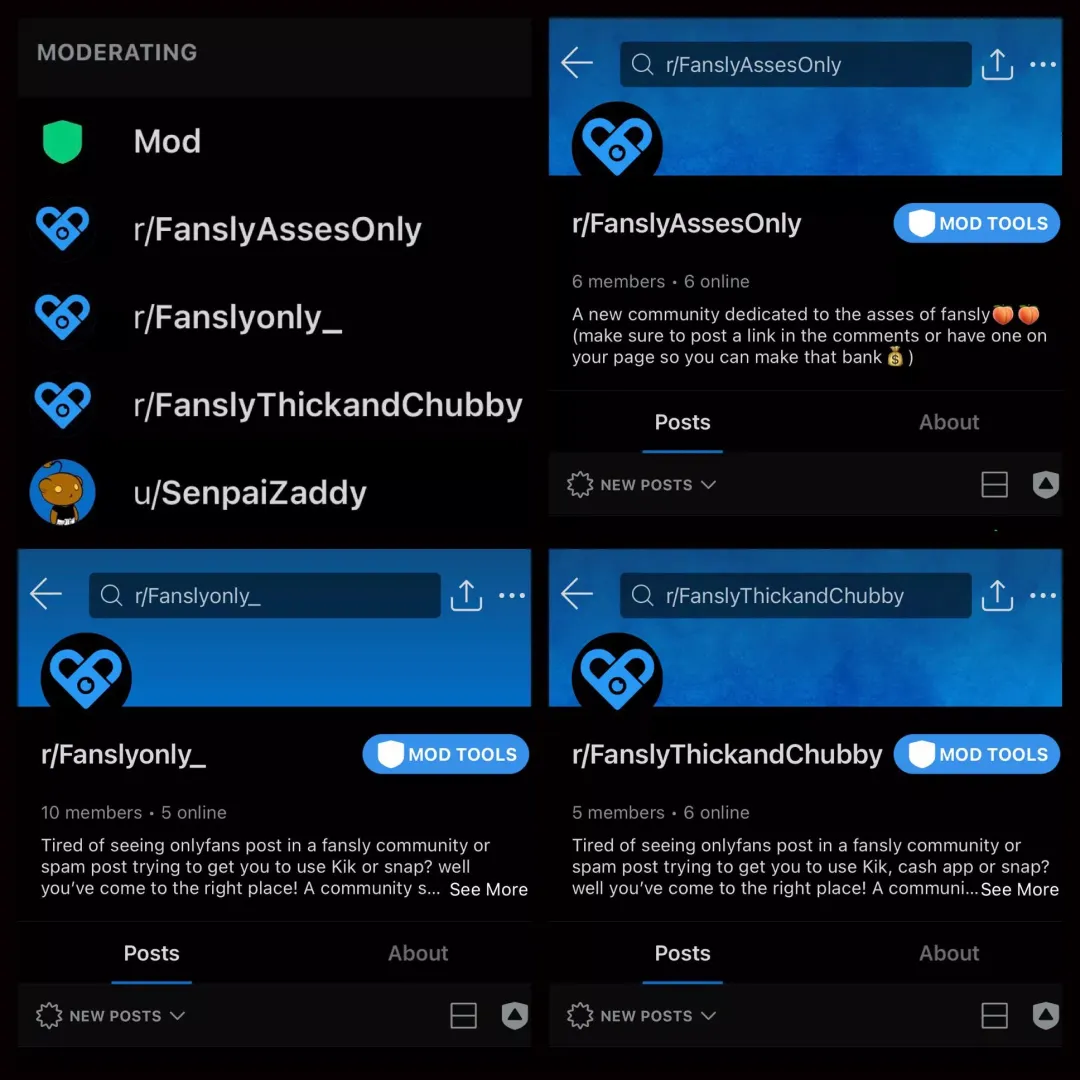 Some new communities for those interested links in comments✨ posted by SenpaiZaddy