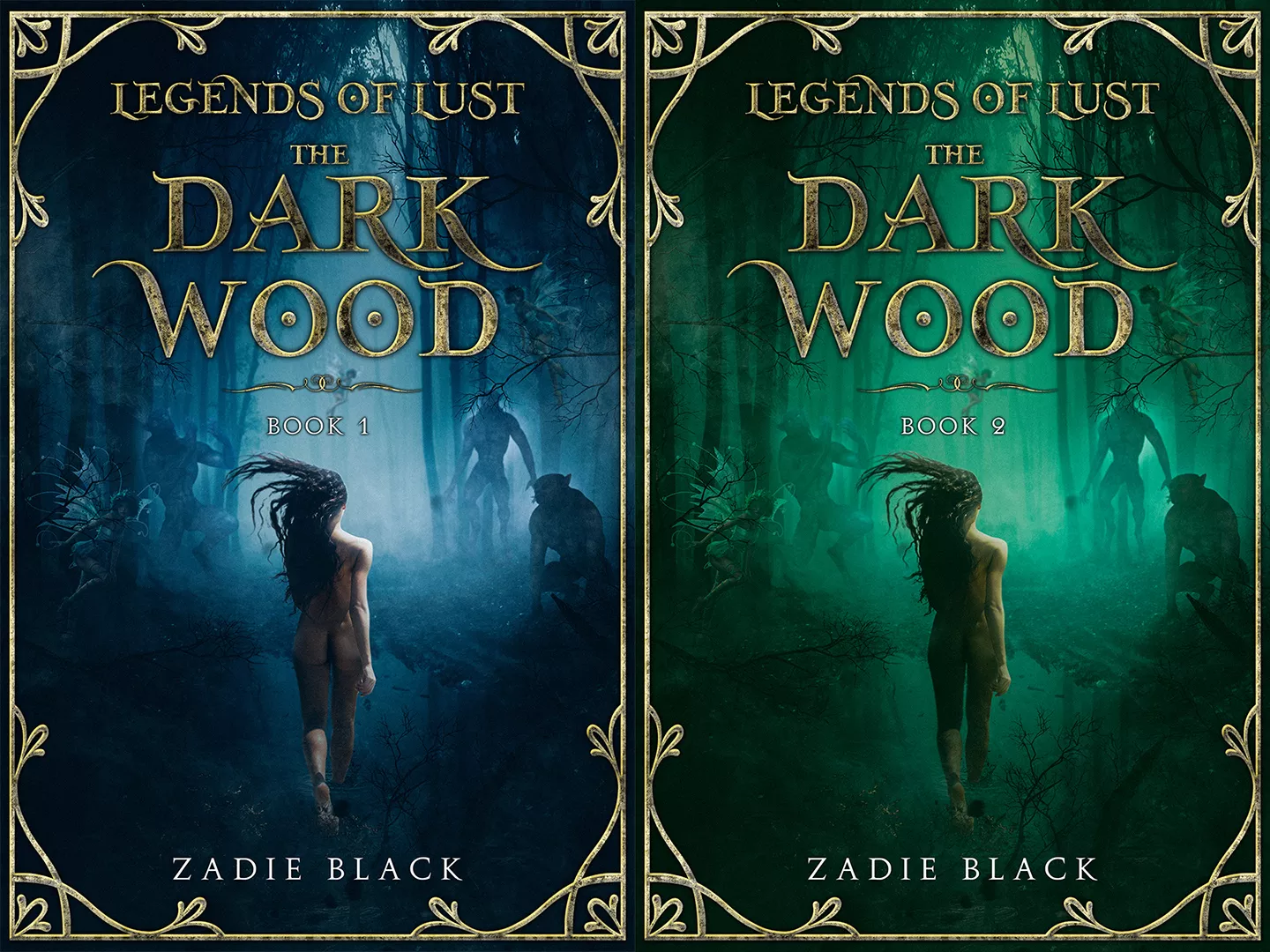 Some of you might be interested in The Dark Wood, my sexually explicit fantasy novel. Both Books 1 & 2 are out now! posted by zadie_backinblack