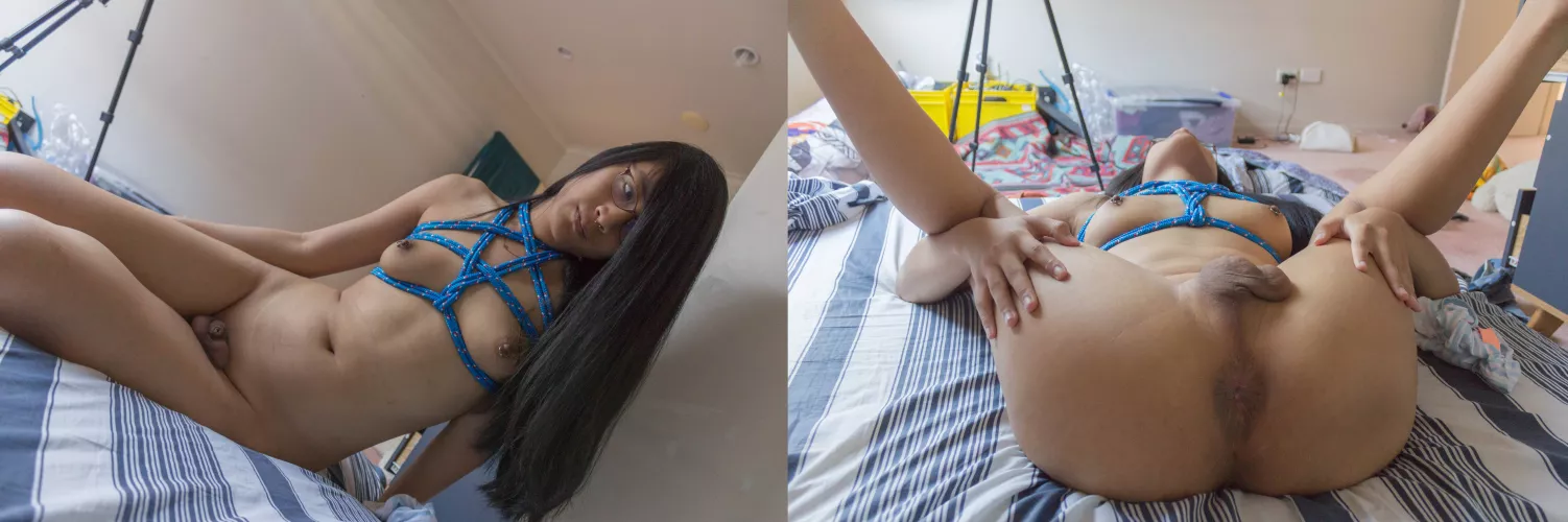 Some Real Sweet Ropework By My Gf, It's A Sexy Pentagram, How Naughty by Kinkykiwifruit