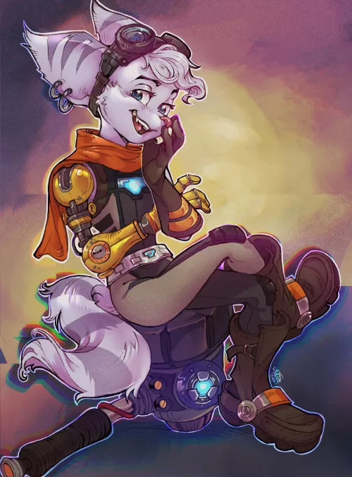 Some Rivet art by me for u guys 🔩⚡️ by yassamas