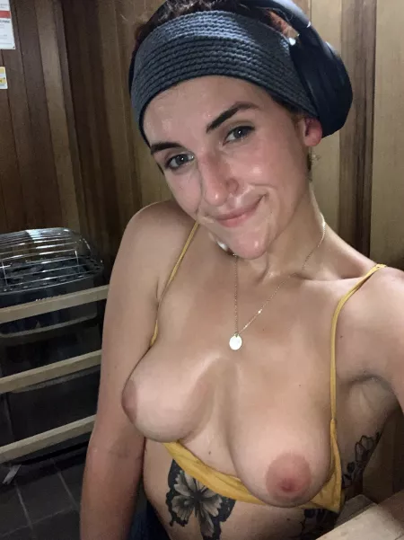 Some sauna fun before my first class starts by Archatit