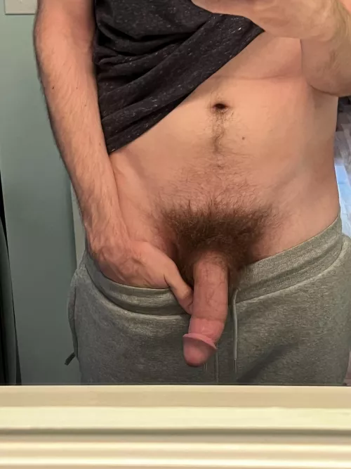 Some say a full bush makes your softie look smaller … not mine. by cddc8990