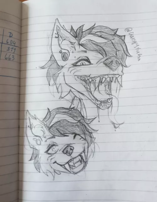 Some school doodles by chrudim