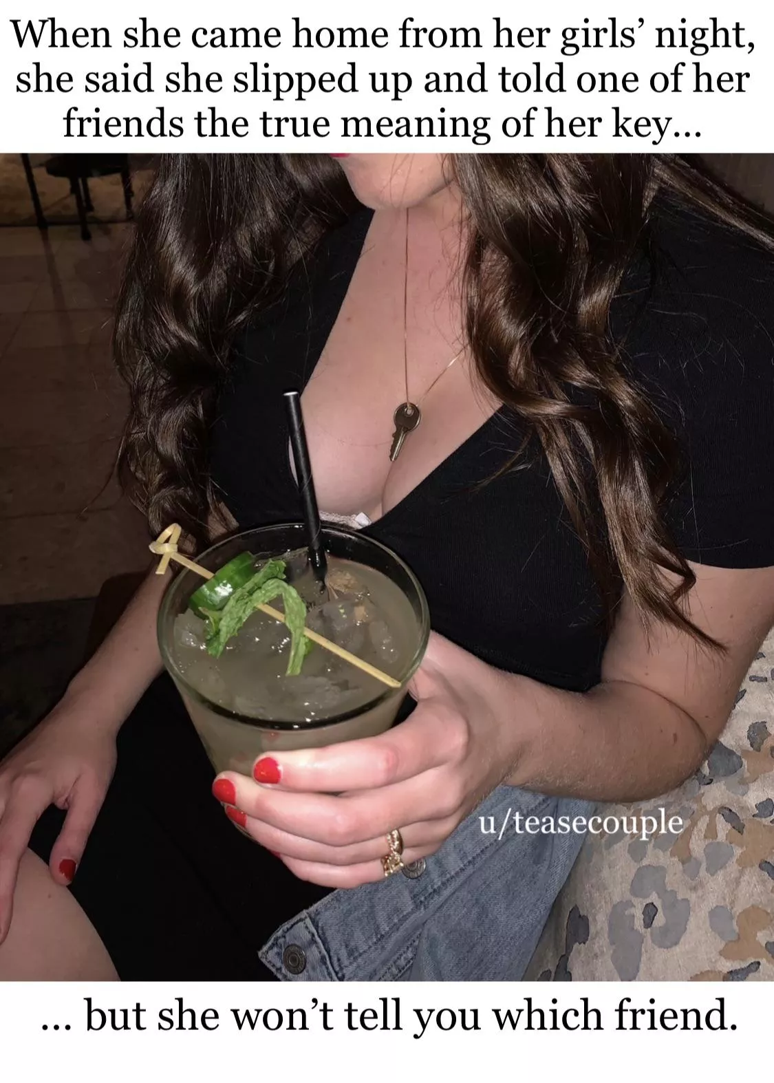 Some things can’t be undone 😉 [OC] image & caption, open to ideas 💁🏻‍♀️ posted by teasecouple