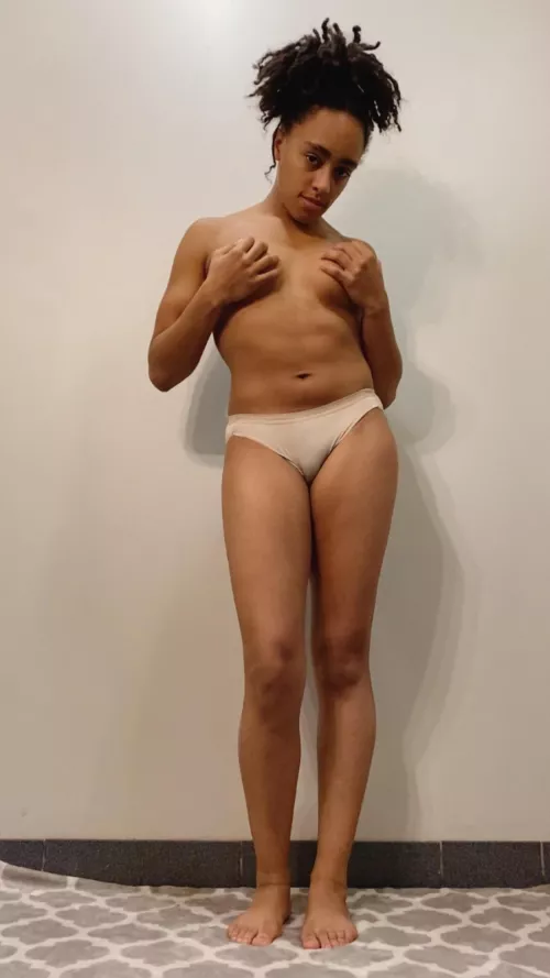 Some times I just strip down at work. What are ya gunna do about it HR?? 😝 by mocha232