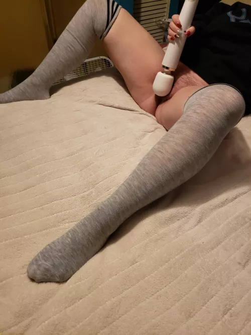 Some wand fun in my thigh highs 🤩🔥 by sharingstone