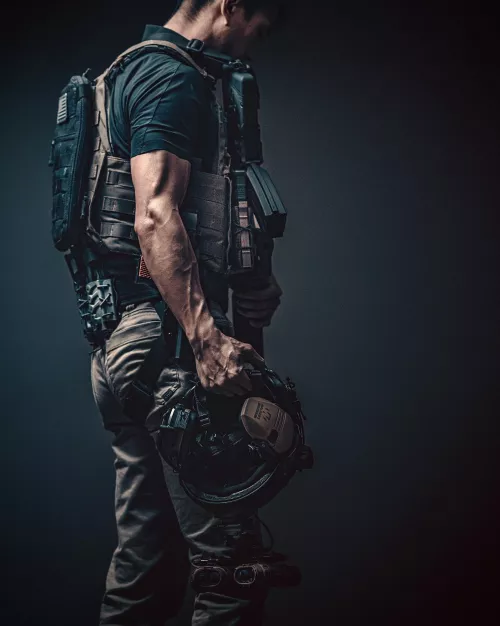 Someday I will find peace and lay down these arms. by EmjaeK