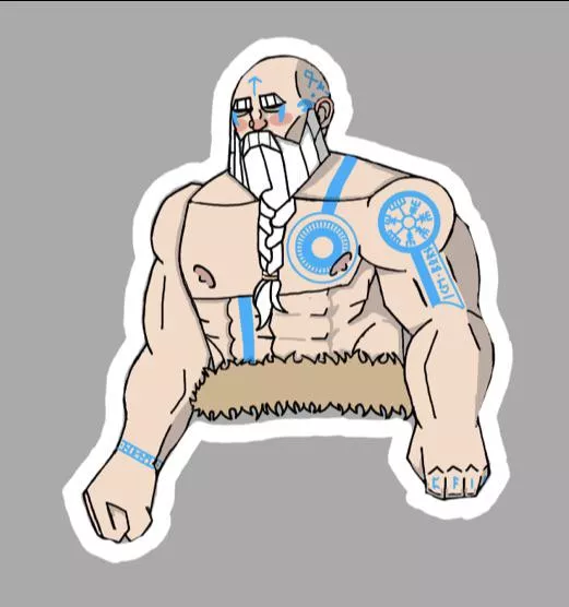 Someone can sexualize this Dilf of a Dwarf. posted by Financial-Fee8241