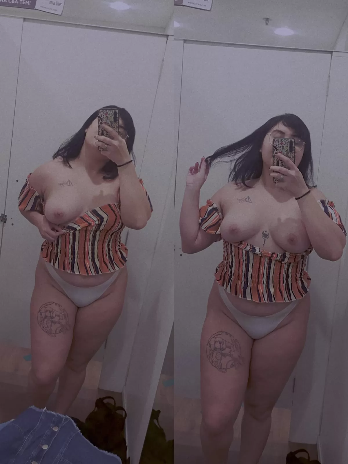 Someone here wanna fuck me in the changing room?🤭 posted by aurora-mi