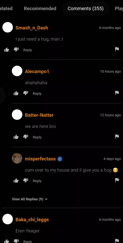 Someone needs a hug by 9thGaber