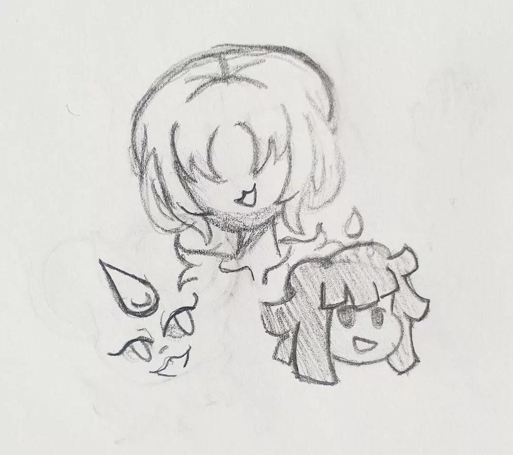 Someone on Discord made fanart for me today and somehow Minus8 ended up in there as well posted by Ayu_Draws