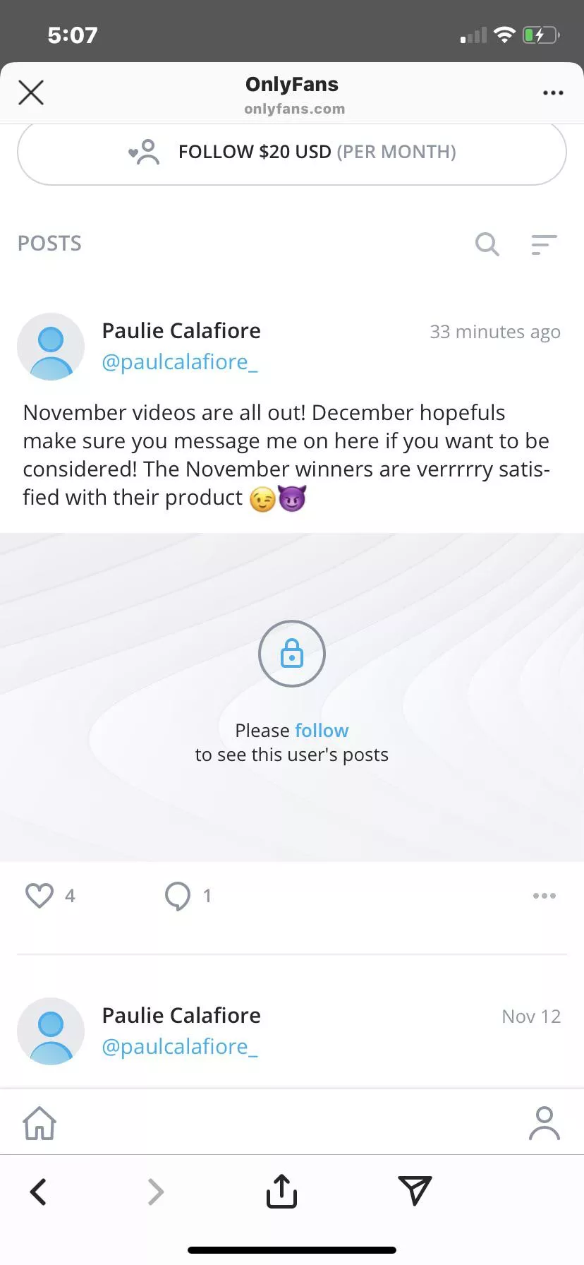 Someone post his recents posted by zacharythoden