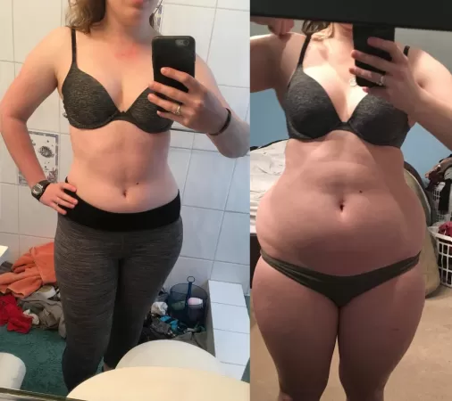 Someone told me this sub would appreciate my accidental weight gain this year. :) by workingonit160