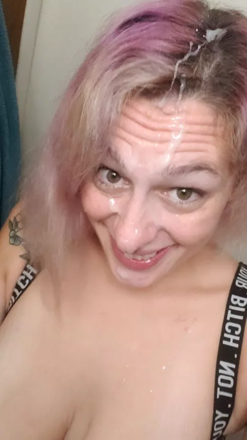 Someone told me you all liked cum in a girls hair here... 😘 by celtics10393