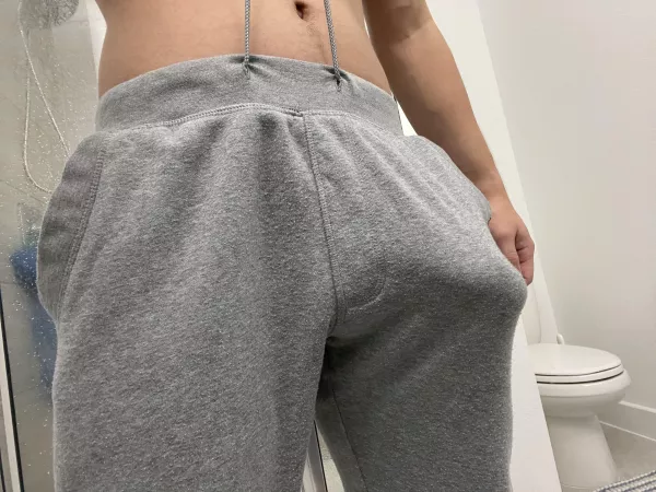 Something about gray sweats by hornygayguy95