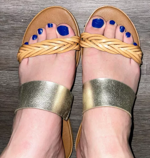 Something about the shine abs braid twist with the polish by Mr_Toes23