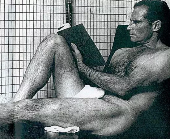 Something Different - Charlton Heston Nude by BAXterBEDford