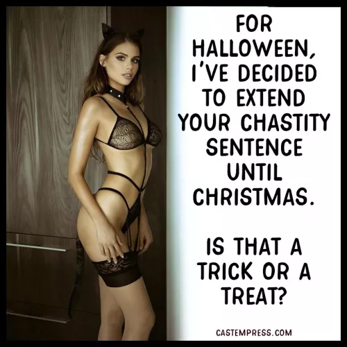 Something sweet for Halloween by CageYourMan