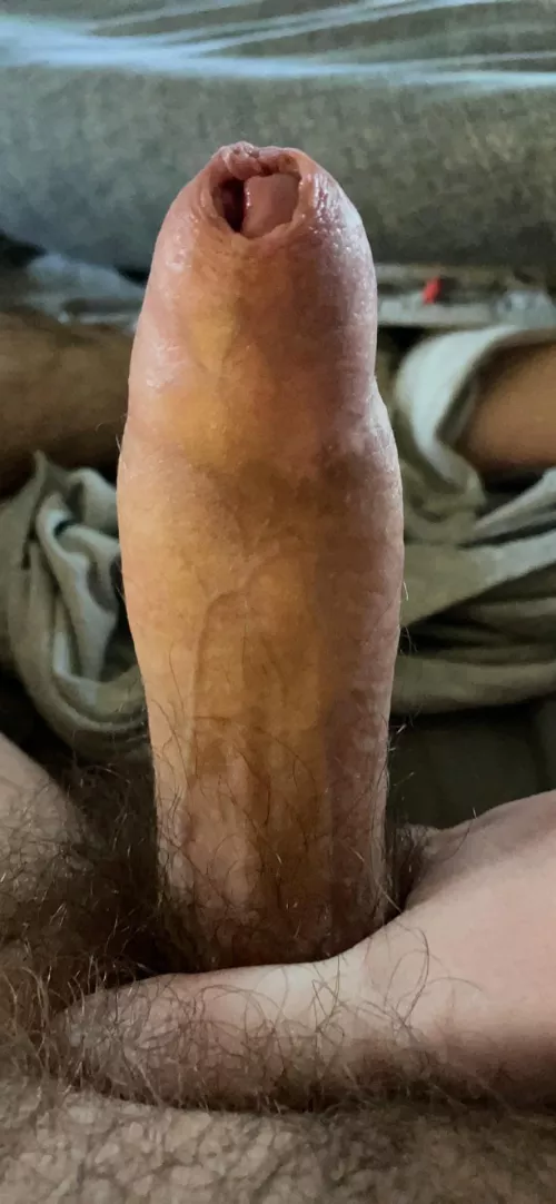 Sometimes I just can’t help but get it out while gaming 😖 by RyoBakura1984