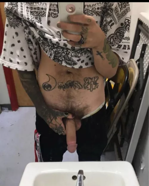 Sometimes I just get too horny to not whip my dick out and bust a load, even at work😏 dms open 😈 by FindingReds