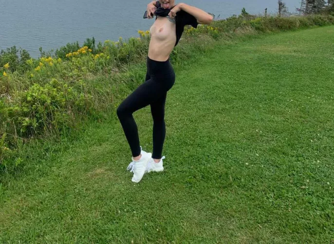 Sometimes I like to flash my titties in public 🙈 by RevolutionaryElk1210