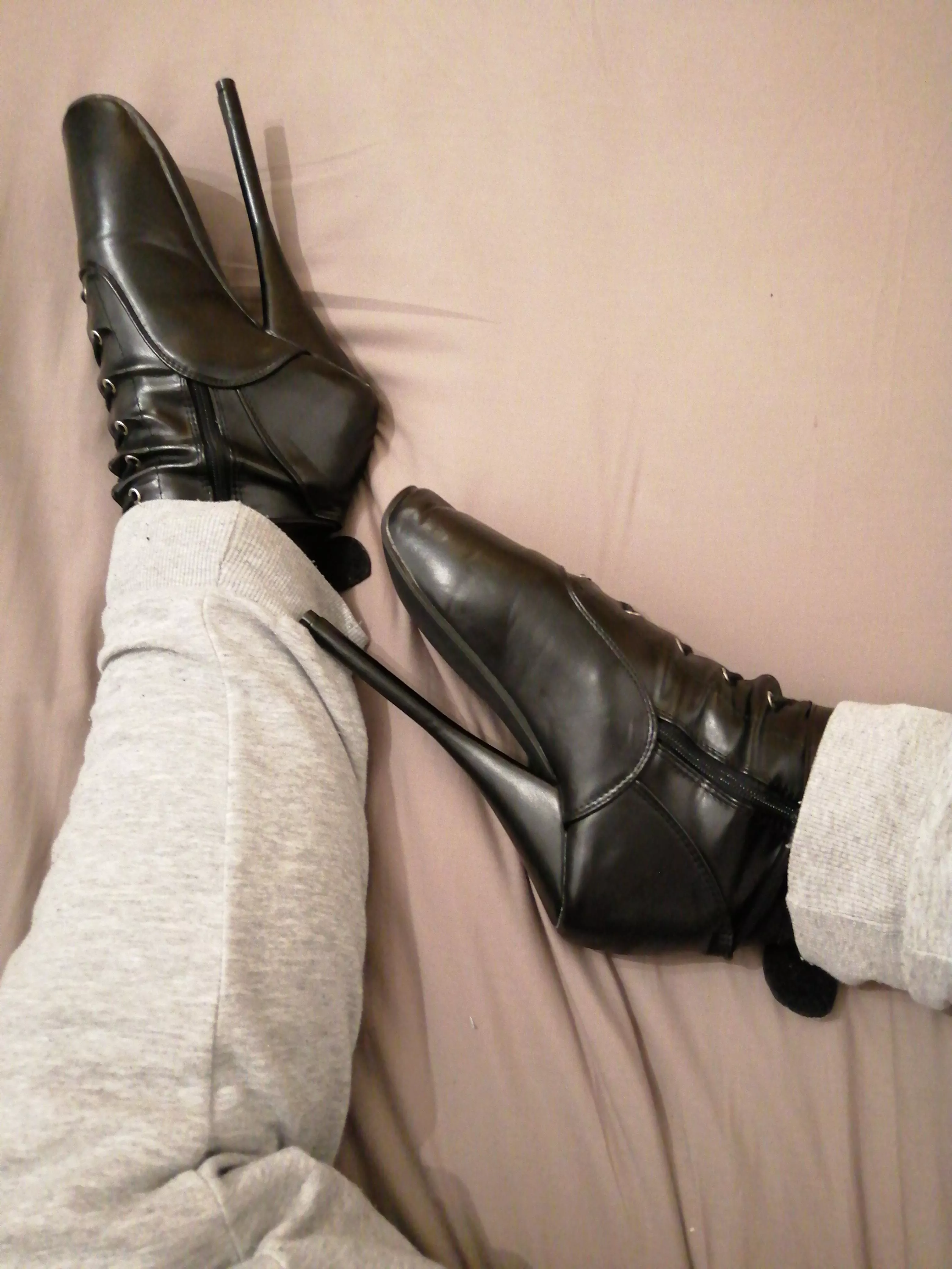 Sometimes you've got to sneak them under sweatpants to get that naughty fix posted by nsfwbritt