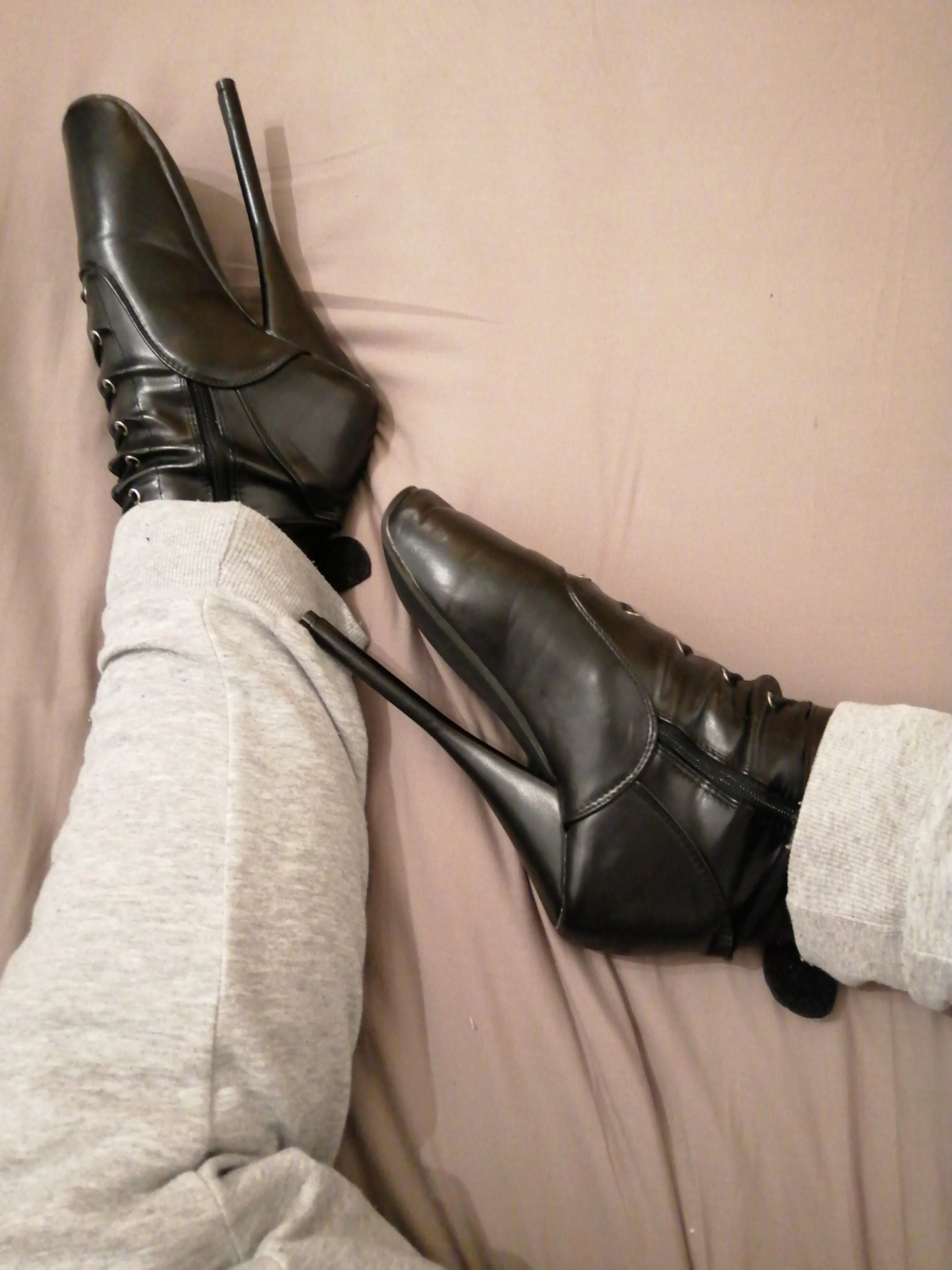 Sometimes you've got to sneak them under sweatpants to get that naughty fix posted by nsfwbritt