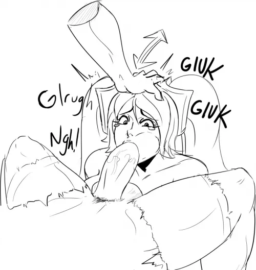 Sona facefucked (stormbringer) by Mercho69