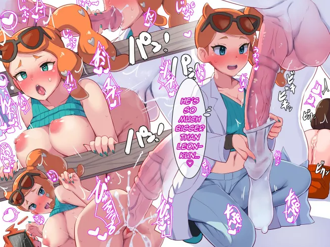 Sonia is trying to figure out the biology of Pokémon (boris / noborhys) by LazeeFt