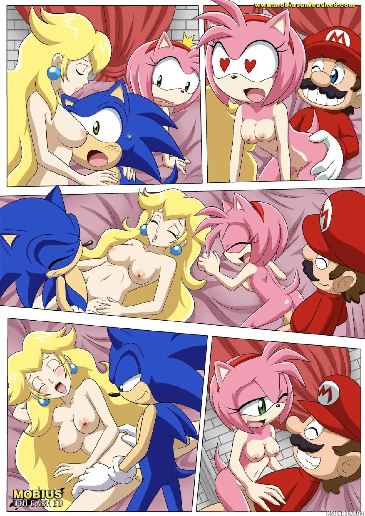 Sonic and Mario swapping partners! posted by ApertureDJ