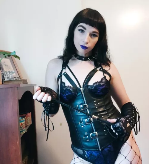 Soon you will be trained to think only of your Mistress and Her pleasure. by ladylavender333