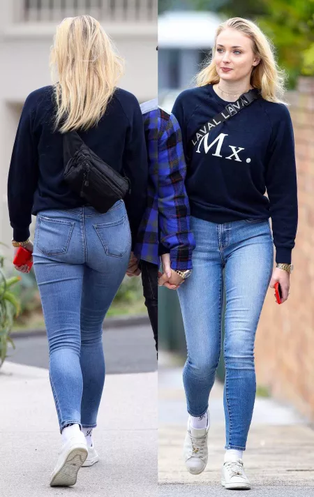 Sophie Turner has a phat ass by CelebBBCAddict