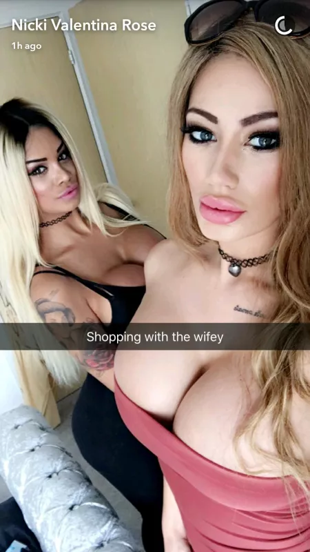 Sophie with Nicki Valentina Rose by NeedMoarBoobs