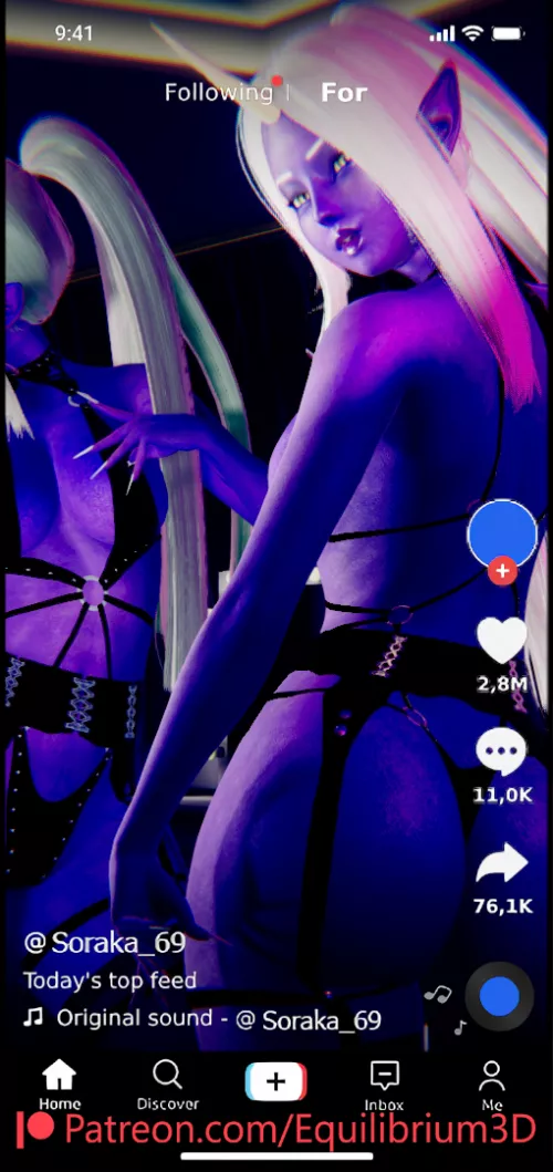 Soraka at your service (Equilibrium3D) by HibanaChan0