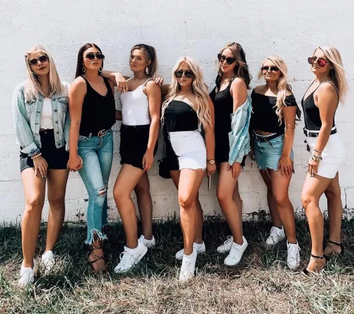 Sorority Lineup by WarmObserver