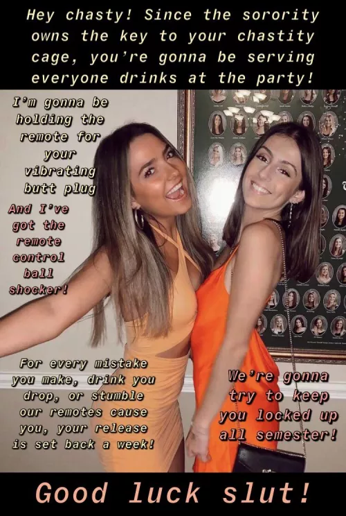 Sorority slave by lightfuseandrun