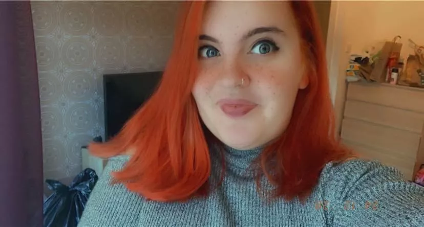 Sorry… clothes on… but felt pretty🙈 posted by Missy88691