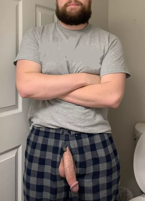 Sorry, it’s too cold to take off any other piece of clothing! by JustlyThat