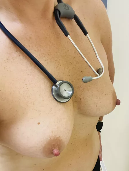 Sorry….. too hot for scrubs today🔥 by MeBeingMeHappyNnude