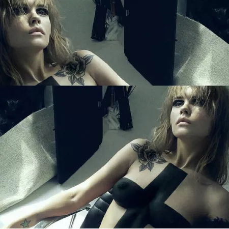 Sort of a Daryl Hannah in Blade Runner vibe, and boobs, still working on finding more context for the images. by [deleted]