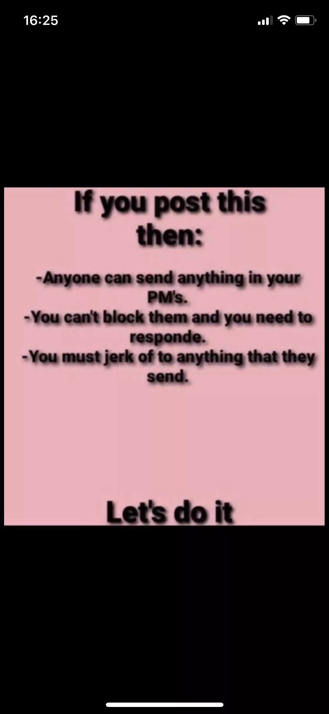 Sounds fun posted by slader3333