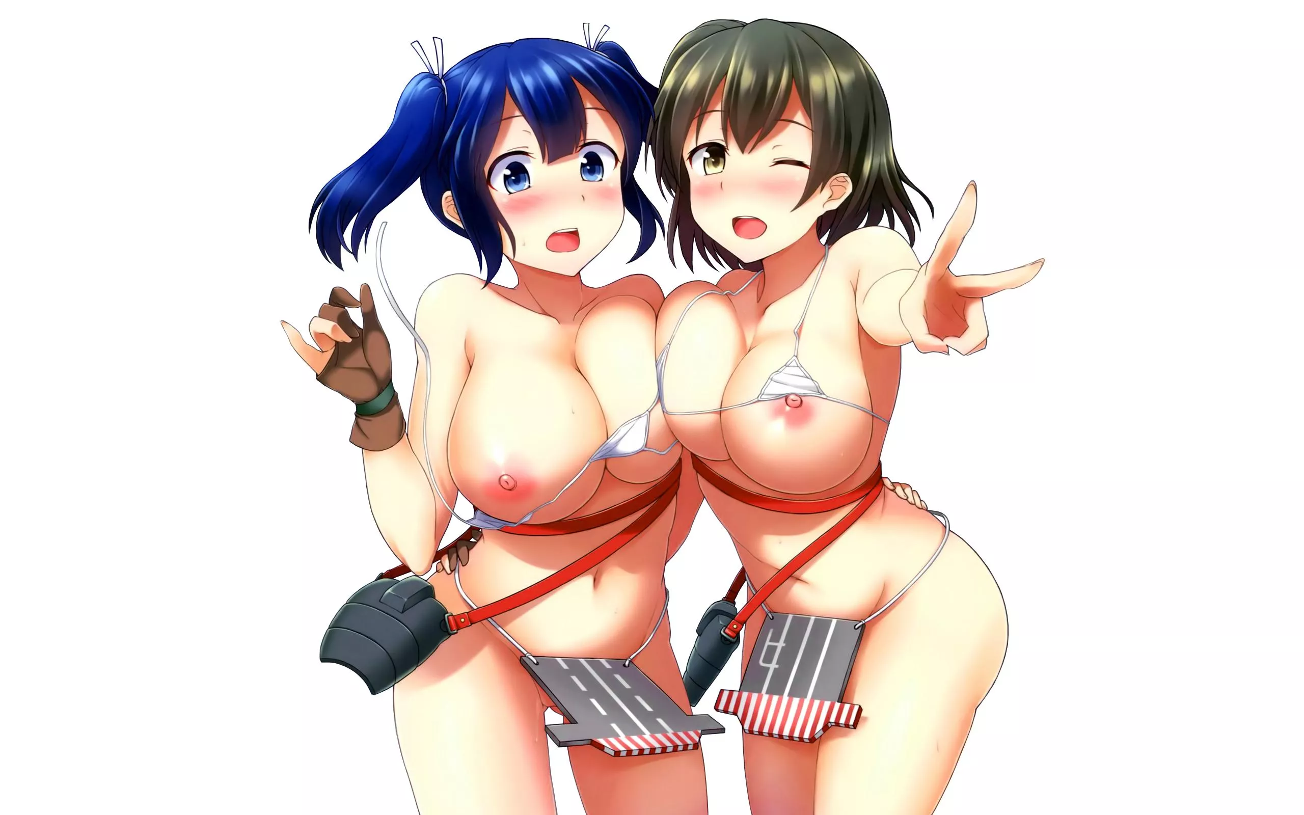 Souryuu & Hiryuu (Kantai Collection) [2560x1600] posted by [deleted]