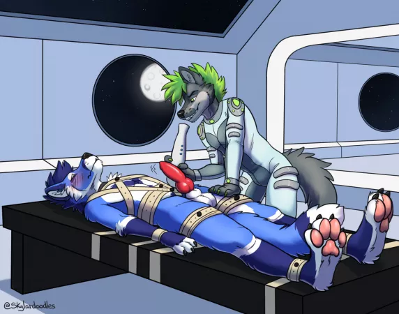 Space Abduction (RedFeatherStorm) by DL2828